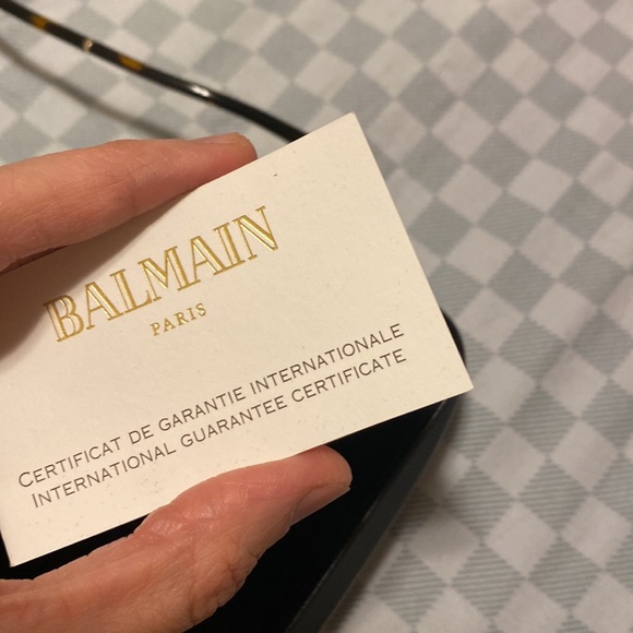 Balmain Paris eyewear Frame cat-eyed - Picture 6 of 6